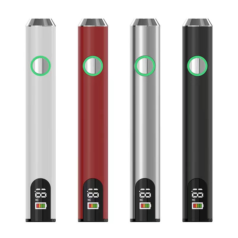 2024 Newest 510 Thread LED Display Cartridge Battery